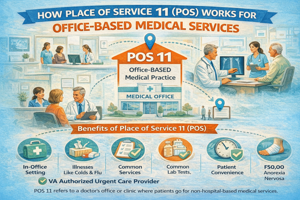 How Place of Service 11 (POS) Works for Office-Based Medical Services