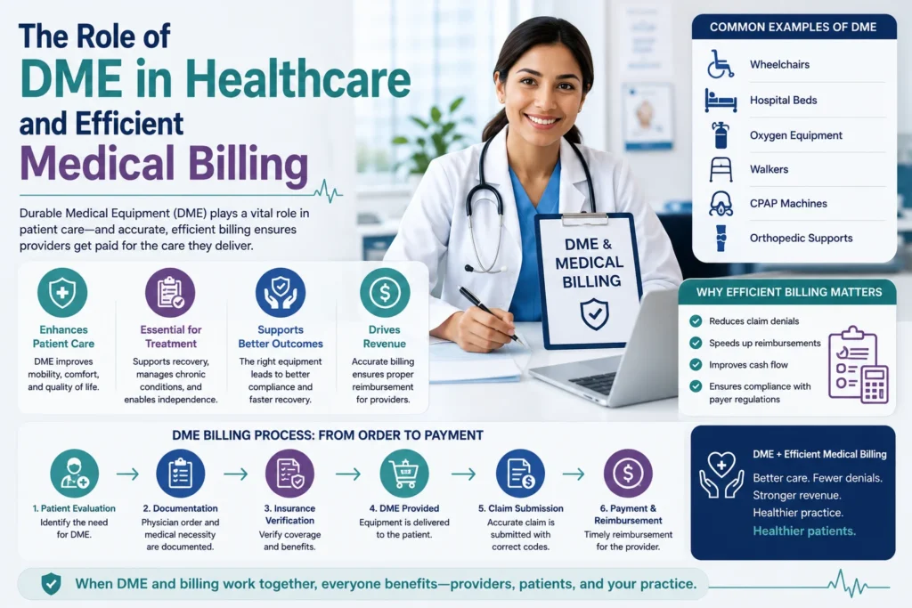 The Role of DME in Healthcare and Efficient Medical Billing