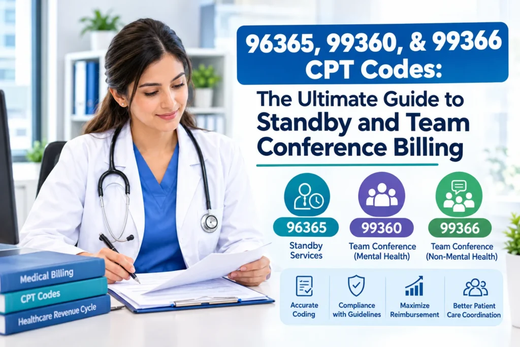96365, 99360, & 99366 CPT Codes: The Ultimate Guide to Standby and Team Conference Billing
