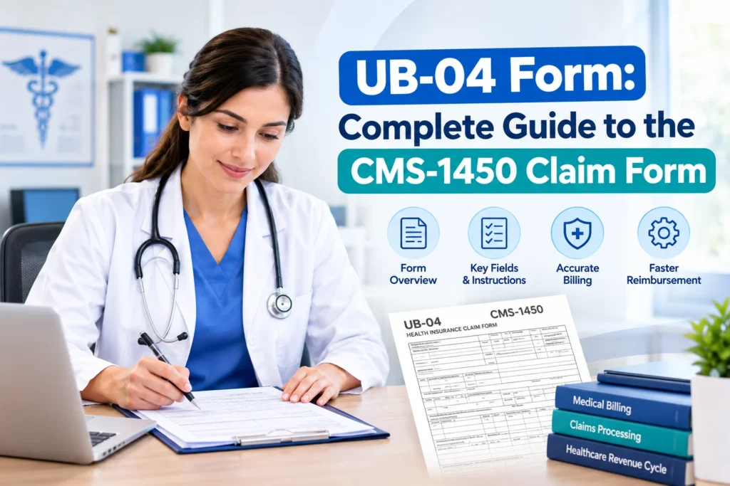 UB-04 Form: Complete Guide to the CMS-1450 Claim Form